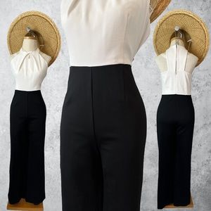 Trina Turk Black/White Jumpsuit